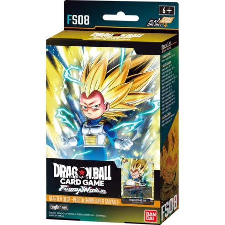 Dragonball Fusion World Starter Deck Vegeta Super Saiyan 3 (Mini) FS08