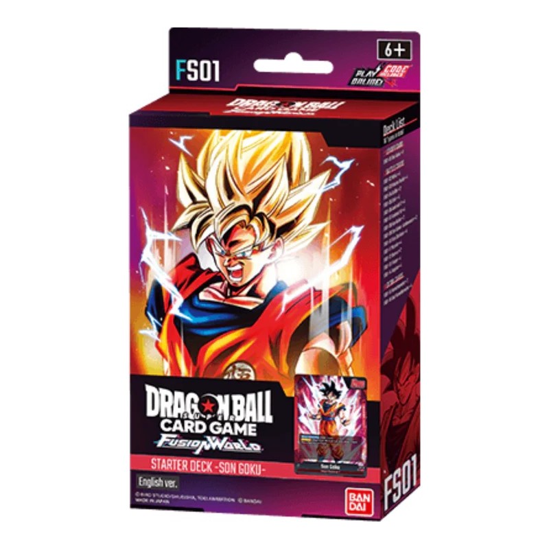 Dragonball Fusion World Starter Deck Son Goku FS01