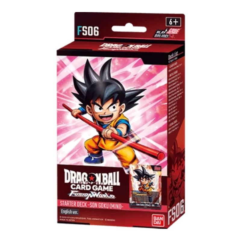 Dragonball Fusion World Starter Deck Son Goku (Mini) FS06