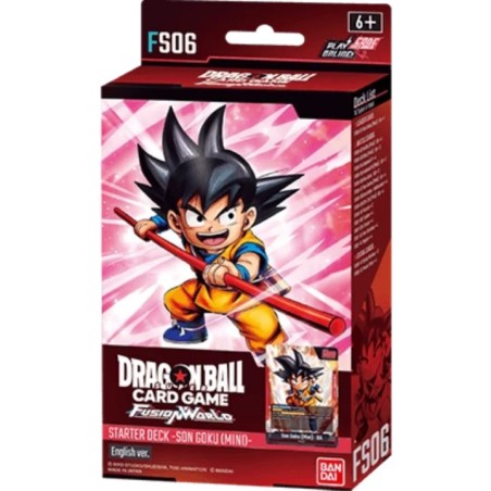 Dragonball Fusion World Starter Deck Son Goku (Mini) FS06