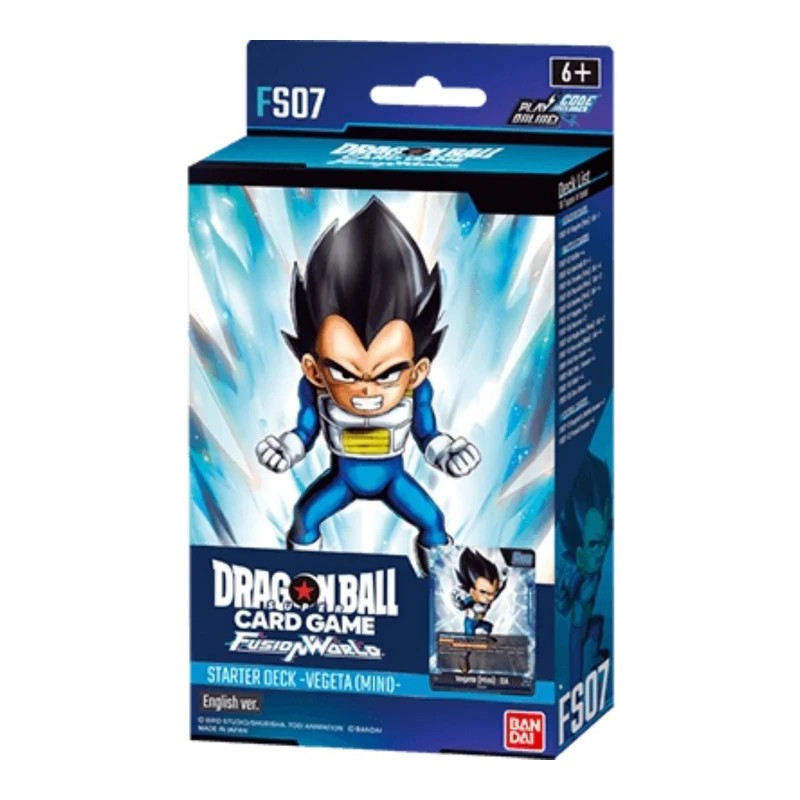 Dragonball Fusion World Starter Deck Vegeta (Mini) FS07