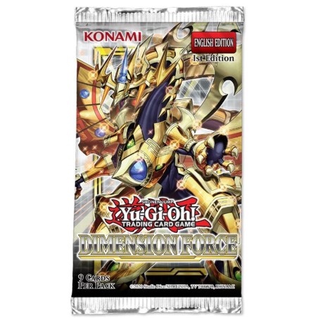 Yu-Gi-Oh! TCG Dimension Force Booster Pack
