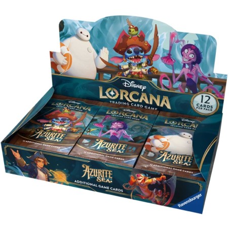 Disney Lorcana Azurite Sea Boosters