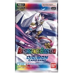 Digimon Card Game RESURGENCE BOOSTER Trading Cards (RB01)