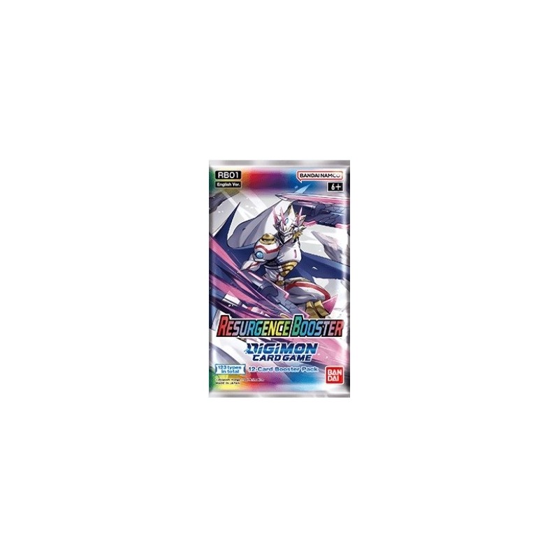 Digimon Card Game RESURGENCE BOOSTER Trading Cards (RB01)