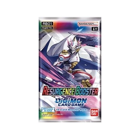Digimon Card Game RESURGENCE BOOSTER Trading Cards (RB01)