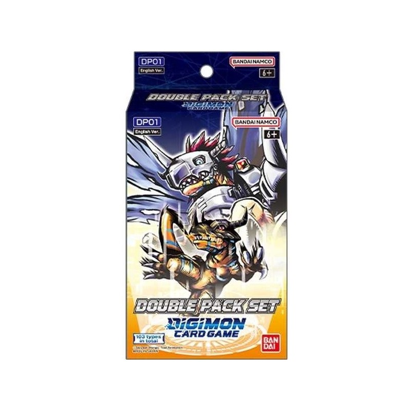Digimon Card Game Double Pack Set DP01