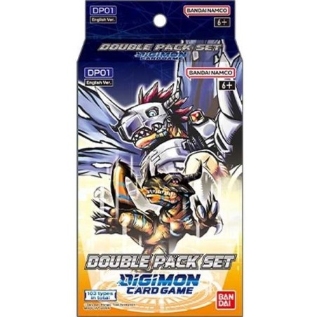 Digimon Card Game Double Pack Set DP01