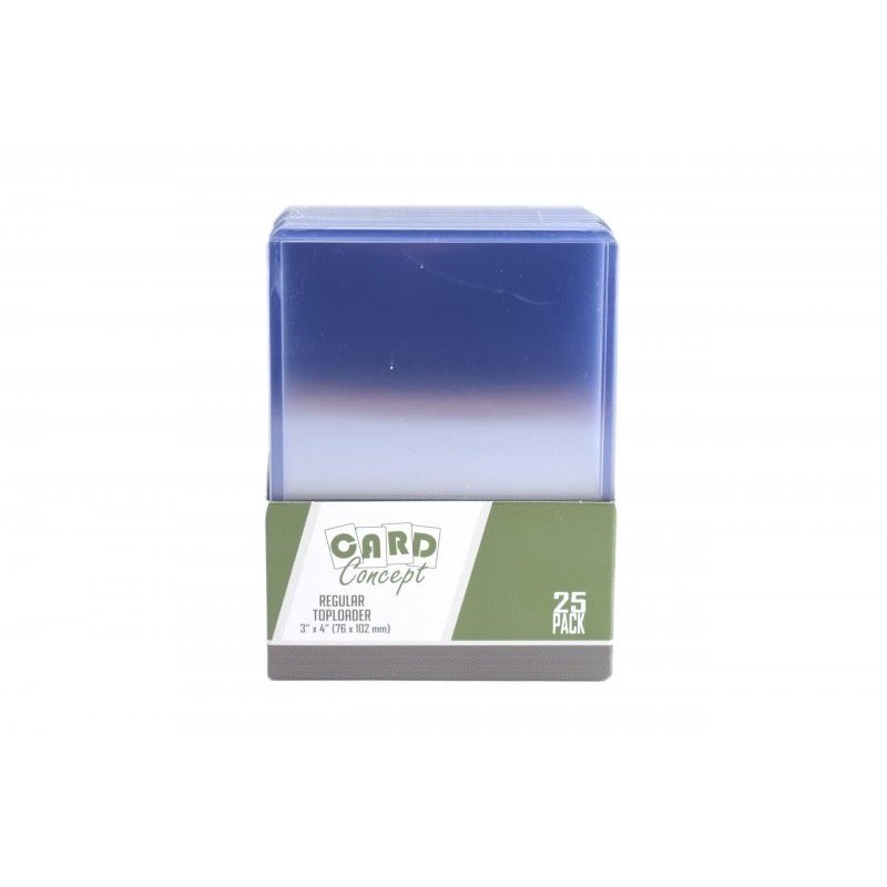 Card Concept 3×4” Top Loader – 35 pt (25-Pack) – Clear Protection