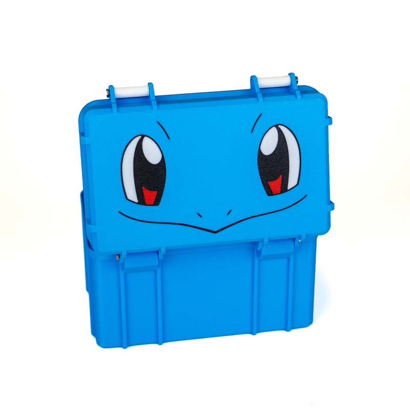 Trading Card Storage Box – Loose Cards, Toploaders & PSA Slabs - Squirtle
