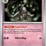 036/131 Dusclops Common SV: Prismatic Evolutions NM