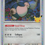 119/128 NM Snorlax Common ME: 30th Celebration