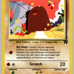 52/82 Diglett Unlimited Common Team Rocket NM