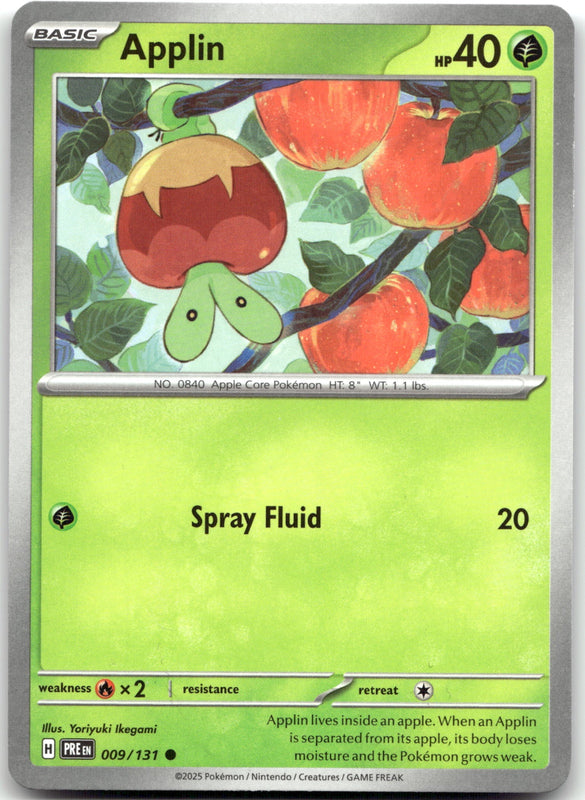 009/131 Applin Common SV: Prismatic Evolutions NM