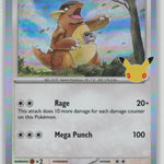 114/128 Kangaskhan Holo Common ME: 30th Celebration NM
