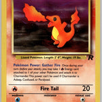 50/82 Charmander Unlimited Common Team Rocket NM