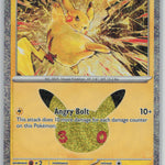 052/128 Pikachu Holo Pikachu Rare ME: 30th Celebration NM