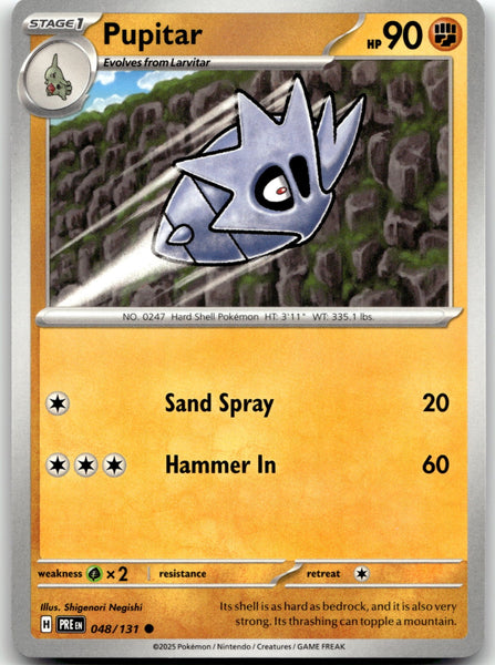 048/131 Pupitar Common SV: Prismatic Evolutions NM