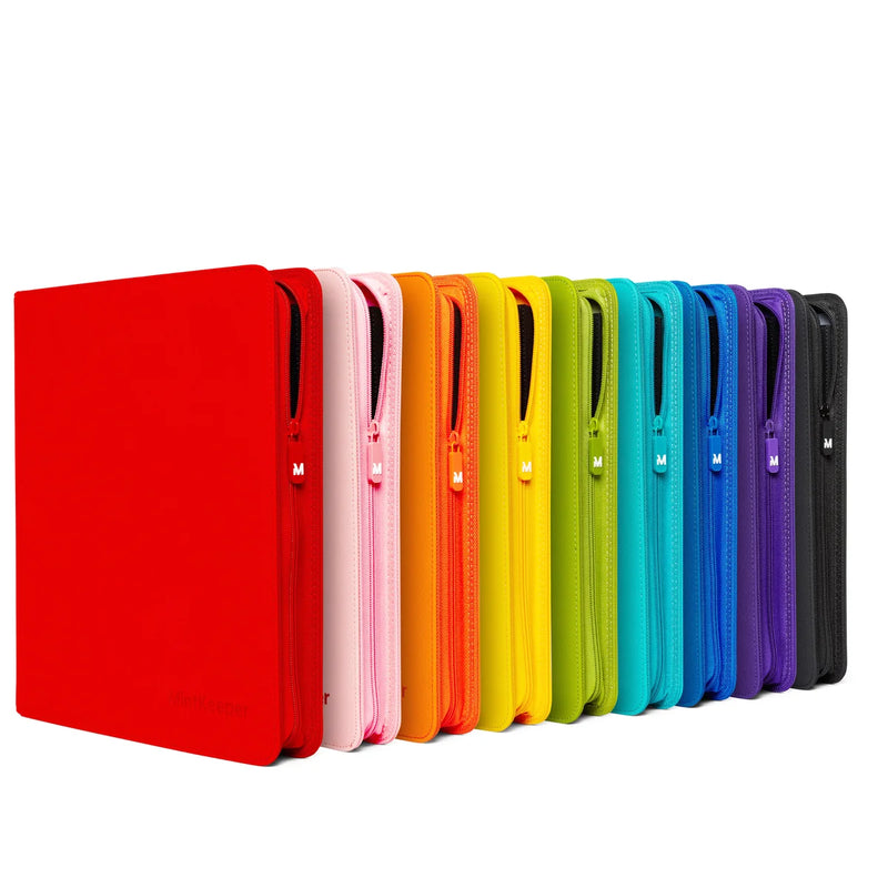 MintKeeper - Premium 12-Pocket Zip Card Binder