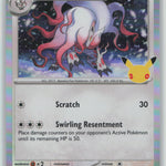 123/128 Hisuian Zoroark Holo Common ME: 30th Celebration NM
