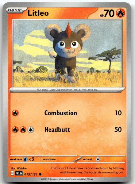 015/131 Litleo Common SV: Prismatic Evolutions NM