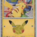 031/128 Pikachu Holo Pikachu Rare ME: 30th Celebration NM
