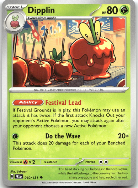 010/131 Dipplin Uncommon SV: Prismatic Evolutions NM