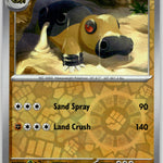 053/131 Hippowdon Reverse Holo Common SV: Prismatic Evolutions NM