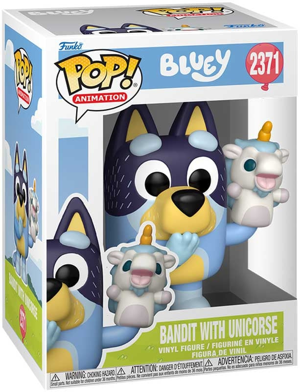 BLUEY - BANDIT W/UNICOURSE