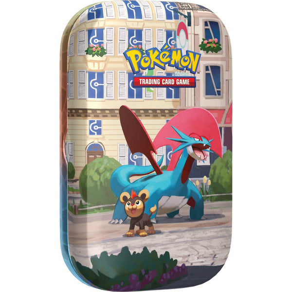 Pokémon TCG Lumiose City Mini Tin – Salamence & Litleo