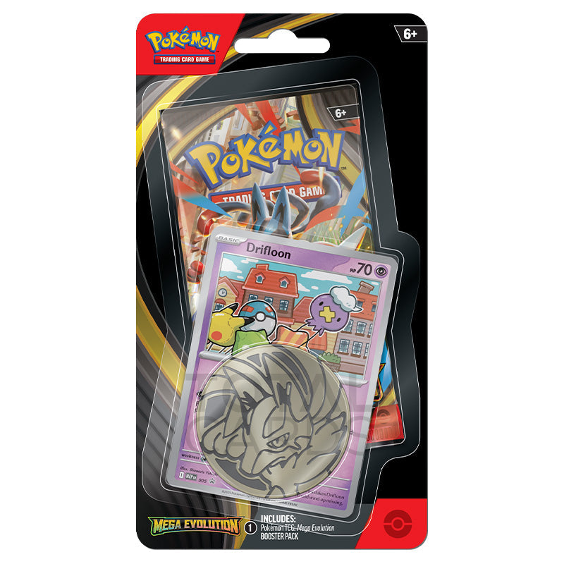 Pokémon TCG Mega Evolution Checklane Blister – Drifloon stock product image