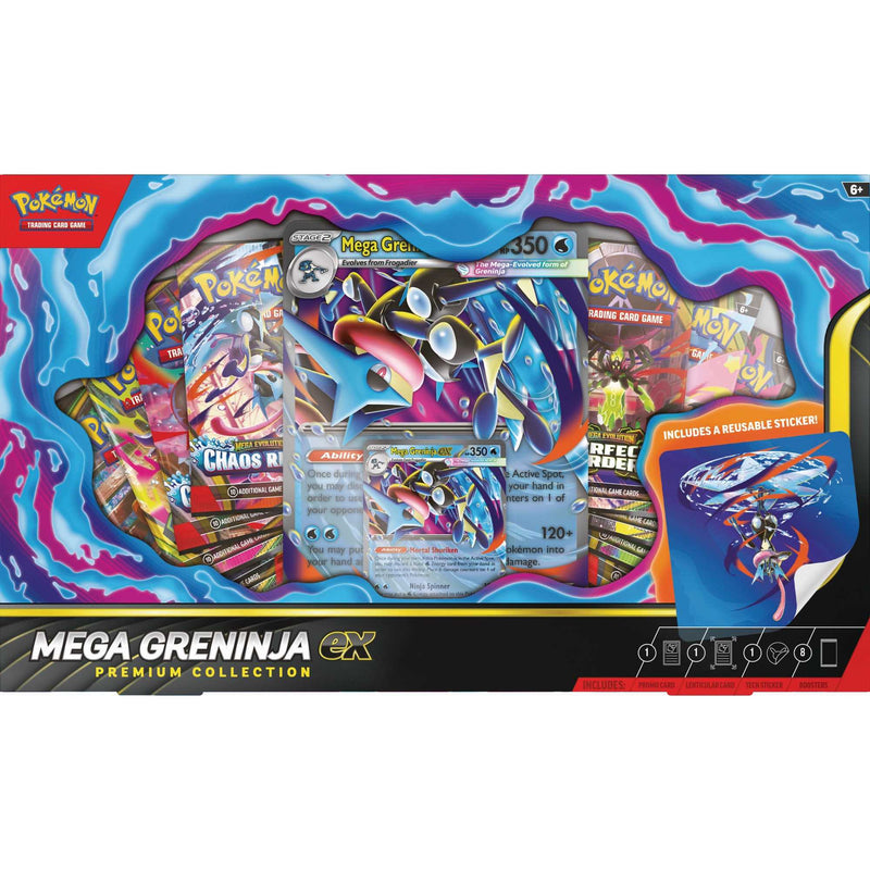 Pokémon TCG: Mega Greninja ex Premium Collection stock product image