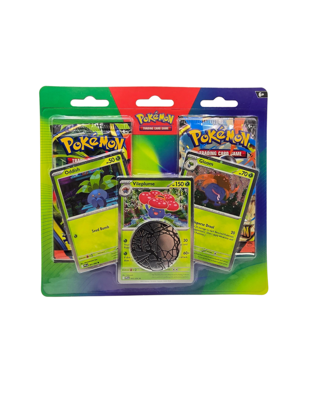 Pokémon TCG: Enhanced 2-Pack Blister – Oddish, Gloom & Vileplume stock product image