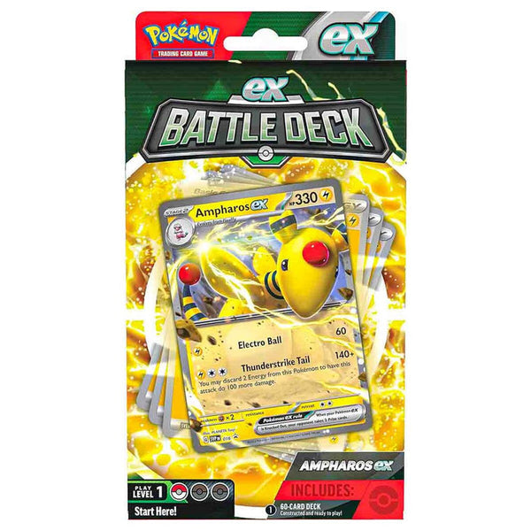 Pokémon TCG Ampharos ex Battle Deck – English, ready-to-play 60-card deck
