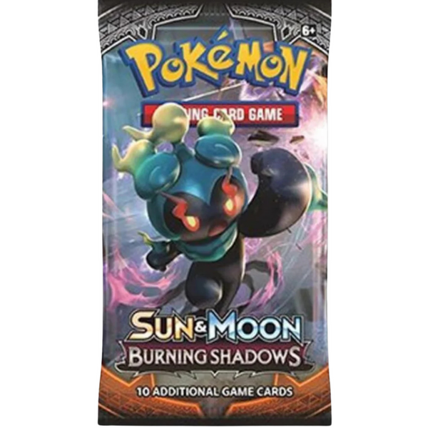 Pokémon TCG: Burning Shadows Booster Pack – English 10-card booster pack