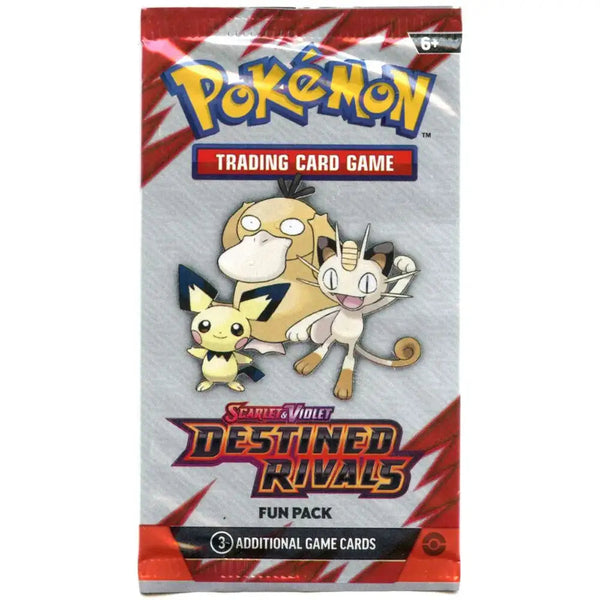 Pokémon TCG: Destined Rivals Fun Pack – English 3-card pack