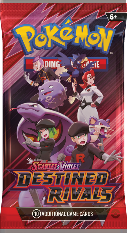 Pokémon TCG: Destined Rivals Booster Pack – English 10-card booster pack