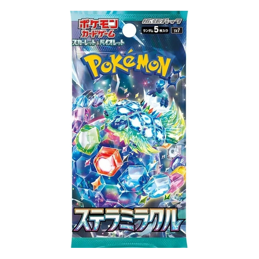 Stellar Miracle (SV7) Booster Pack, Japanese Pokémon TCG