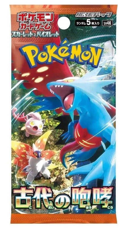 Ancient Roar (SV4K) Booster Pack, Korean Pokémon TCG