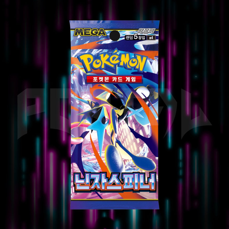 Ninja Spinner (M4) Booster Pack, Korean Pokémon TCG