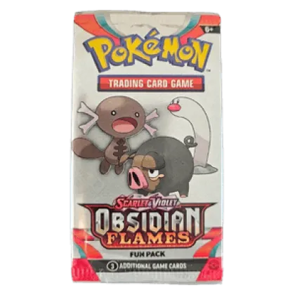 Pokémon TCG: Obsidian Flames Fun Pack – English 3-card pack