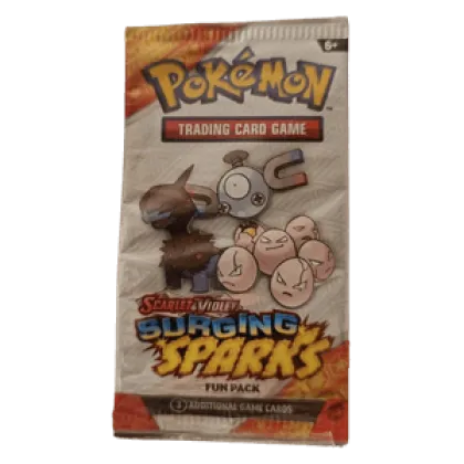 Pokémon TCG: Surging Sparks Fun Pack – English 3-card pack