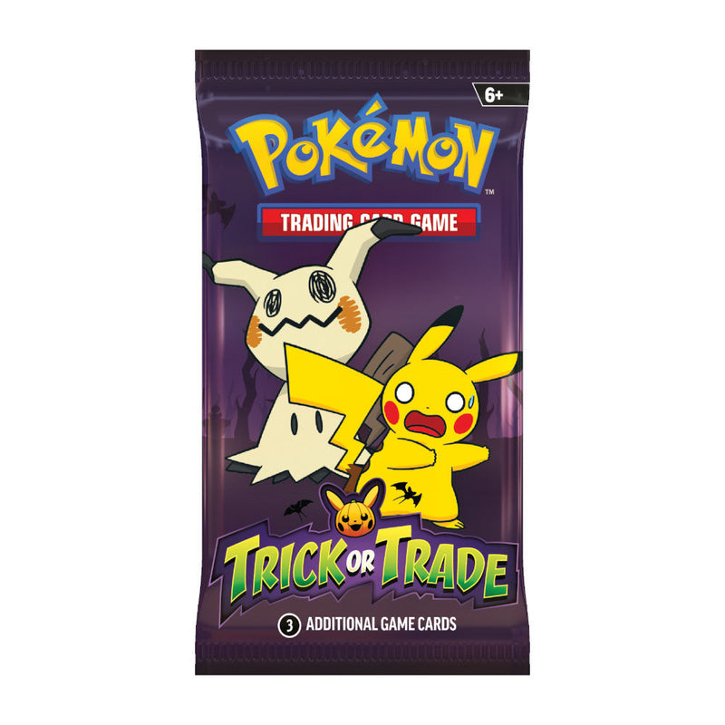 Pokémon TCG: Trick or Trade 2023 Mini BOOster Pack – English 3-card pack