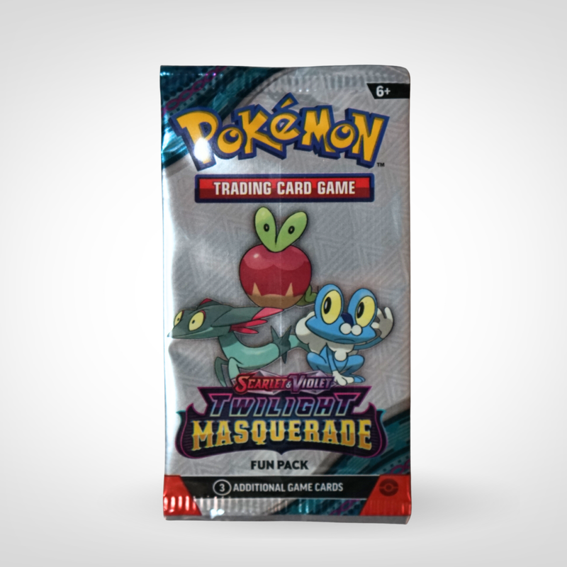 Pokémon TCG: Twilight Masquerade Fun Pack – English 3-card pack