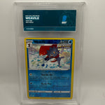 Weavile 031/198 Aura Grading 9 Mint – front of exact graded card