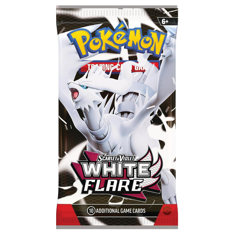 Pokémon TCG: White Flare Booster Pack – English 10-card booster pack