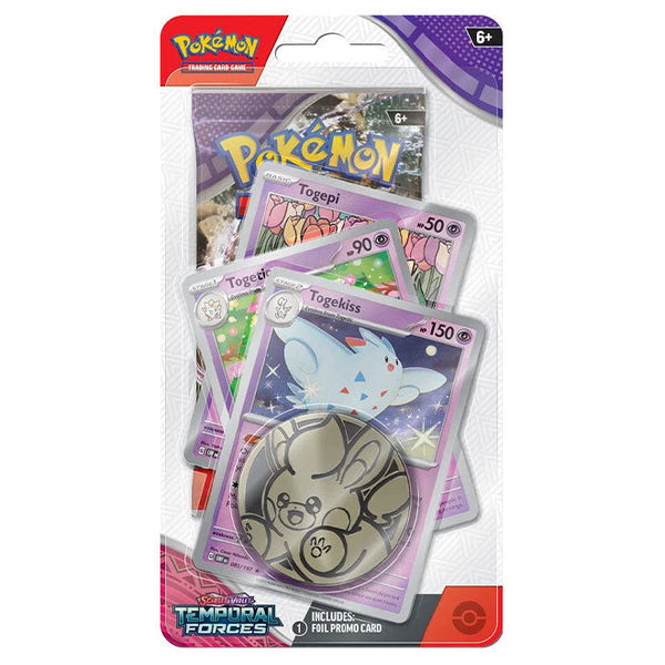 Pokémon TCG Temporal Forces Premium Checklane Blister – Togekiss stock product image