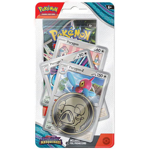 Pokémon TCG Twilight Masquerade Premium Checklane Blister – Porygon-Z stock product image
